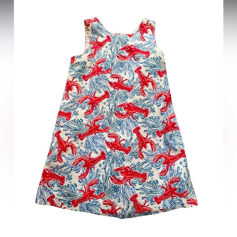 Lobster Print Sleeveless SunDress by Tommy Bahama- Like New size 5